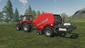 Case IH Puma Series with a Kverneland FastBale