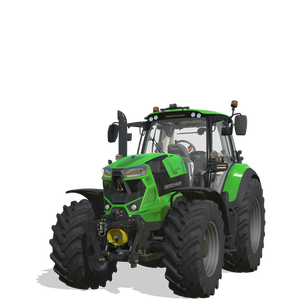 DEUTZ-FAHR 6185 TTV, the tractor that was added in the game.