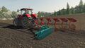 Case IH Optum Series plowing a field with a Kverneland 2500 S i-Plough